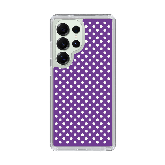 Slim Protection Case［ Small Dot - Purple ］