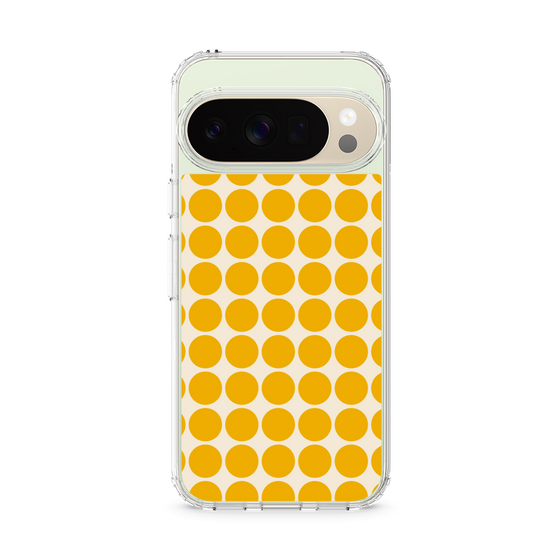 Slim Protection Case［ Big Dot - Yellow ］