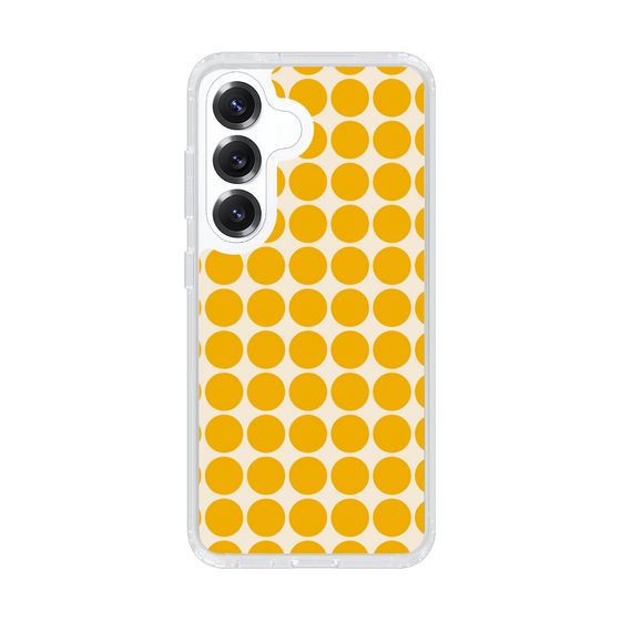 Slim Protection Case［ Big Dot - Yellow ］