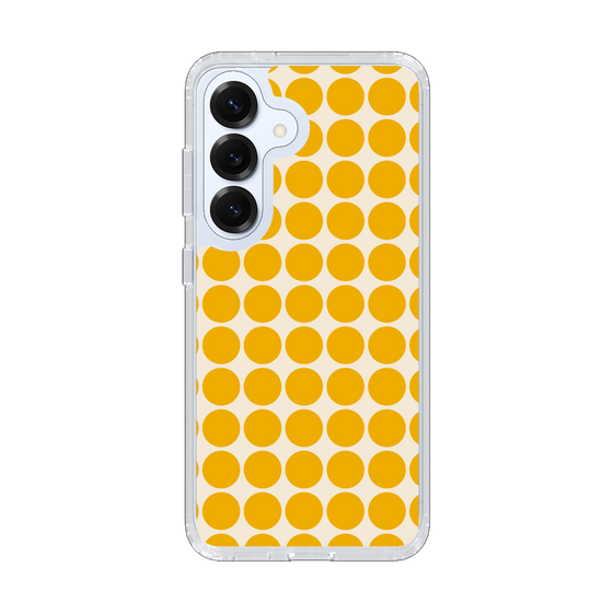 Slim Protection Case［ Big Dot - Yellow ］