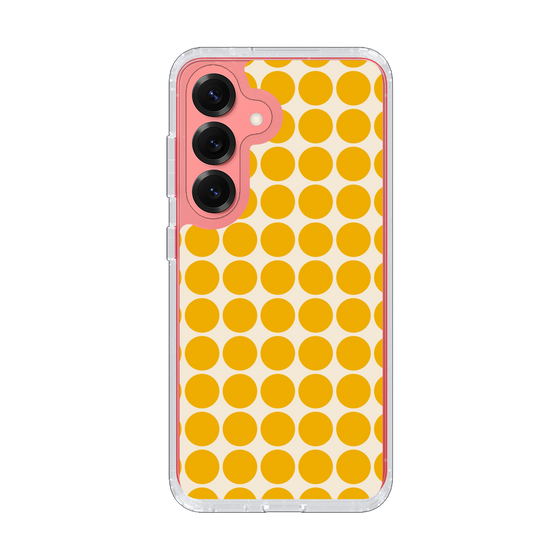 Slim Protection Case［ Big Dot - Yellow ］