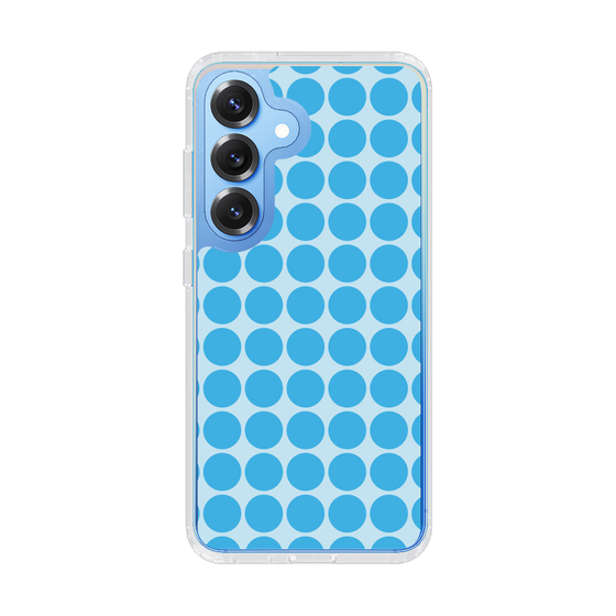 Slim Protection Case［ Big Dot - Blue ］