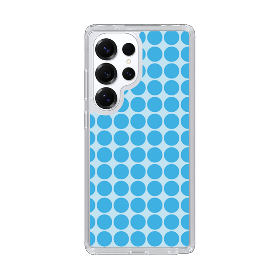 Slim Protection Case［ Big Dot - Blue ］