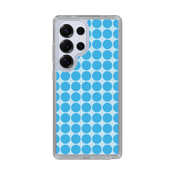 Slim Protection Case［ Big Dot - Blue ］
