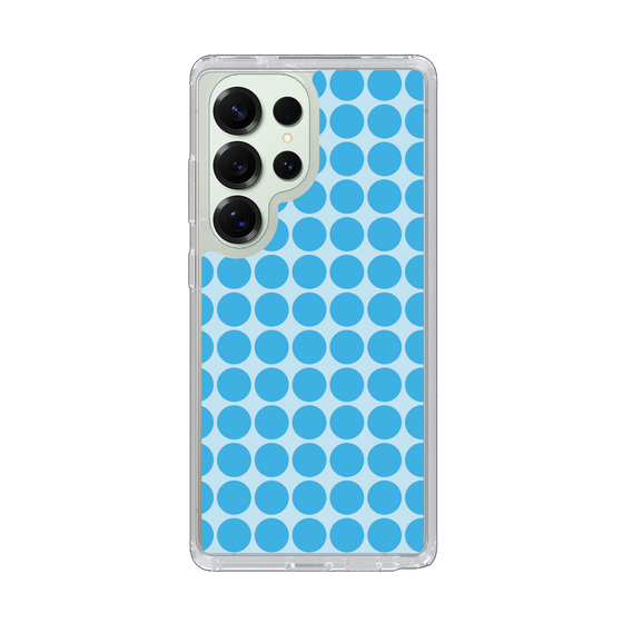 Slim Protection Case［ Big Dot - Blue ］