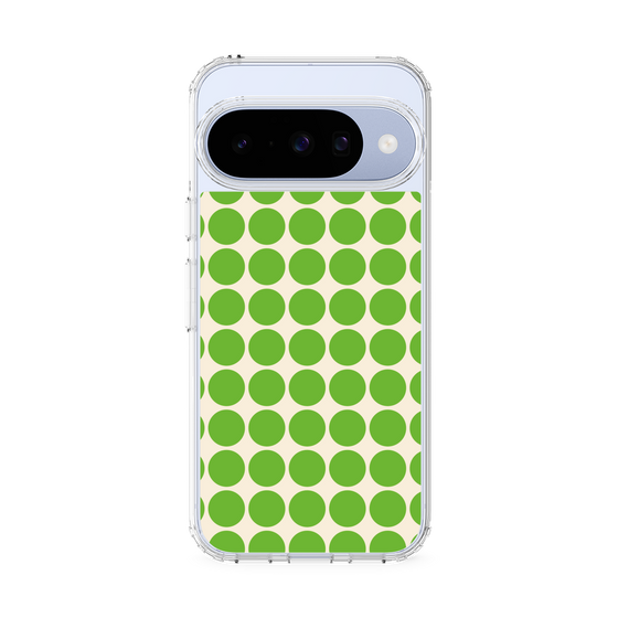 Slim Protection Case［ Big Dot - Green ］