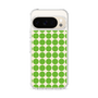 Slim Protection Case［ Big Dot - Green ］