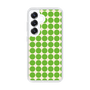 Slim Protection Case［ Big Dot - Green ］