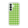 Slim Protection Case［ Big Dot - Green ］
