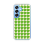 Slim Protection Case［ Big Dot - Green ］