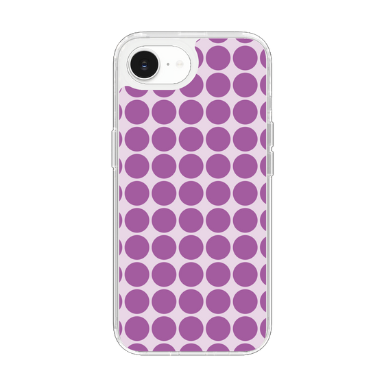 Slim Protection Case［ Big Dot - Purple ］