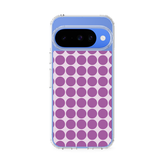 Slim Protection Case［ Big Dot - Purple ］