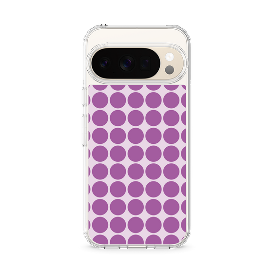 Slim Protection Case［ Big Dot - Purple ］