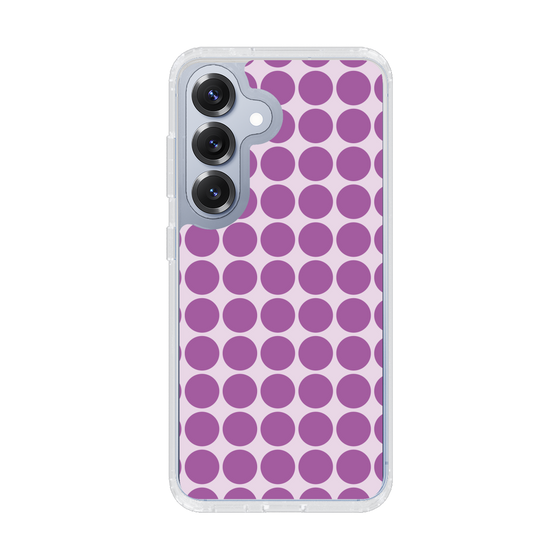 Slim Protection Case［ Big Dot - Purple ］