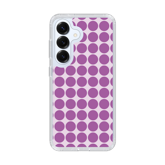 Slim Protection Case［ Big Dot - Purple ］