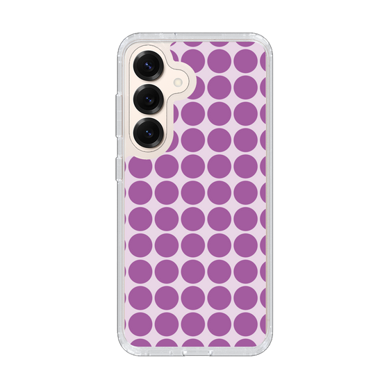 Slim Protection Case［ Big Dot - Purple ］