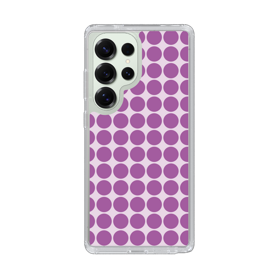 Slim Protection Case［ Big Dot - Purple ］