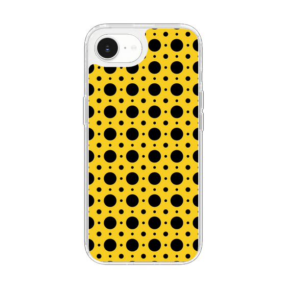 Slim Protection Case［ Shower Dot - Yellow ］