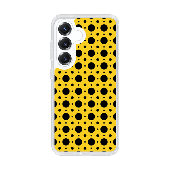 Slim Protection Case［ Shower Dot - Yellow ］