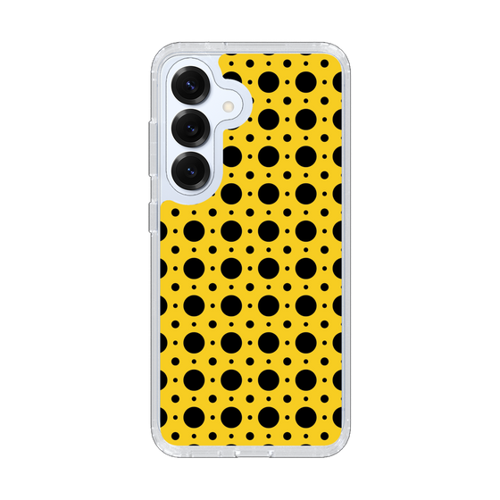Slim Protection Case［ Shower Dot - Yellow ］