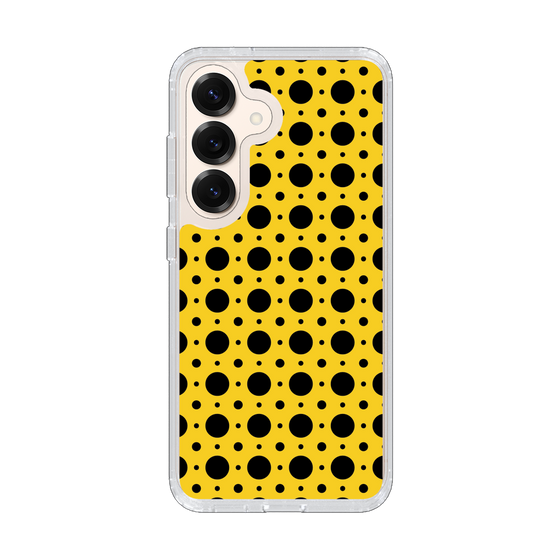 Slim Protection Case［ Shower Dot - Yellow ］