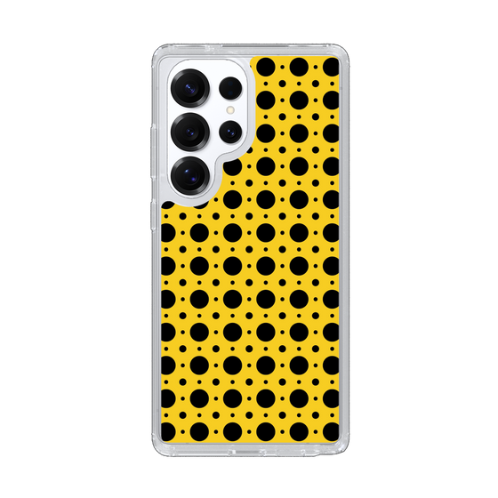 Slim Protection Case［ Shower Dot - Yellow ］