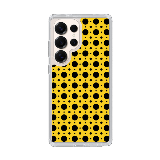 Slim Protection Case［ Shower Dot - Yellow ］