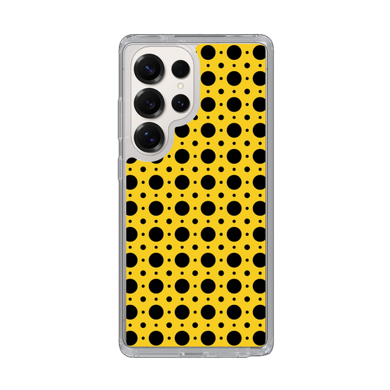 Slim Protection Case［ Shower Dot - Yellow ］