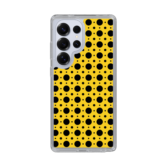 Slim Protection Case［ Shower Dot - Yellow ］