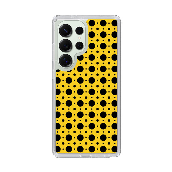 Slim Protection Case［ Shower Dot - Yellow ］