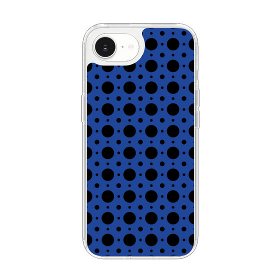 Slim Protection Case［ Shower Dot - Blue ］