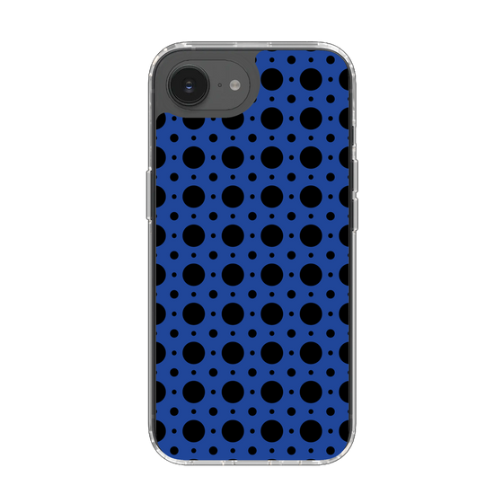 Slim Protection Case［ Shower Dot - Blue ］