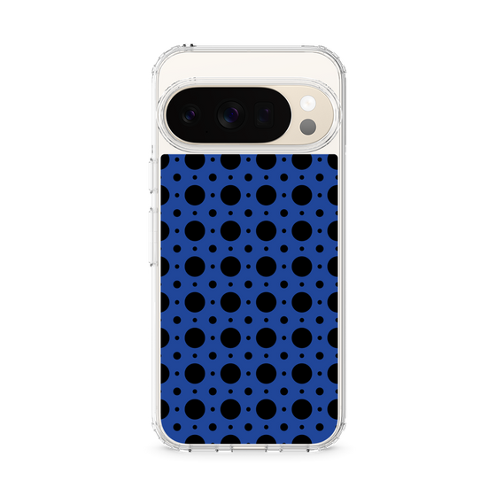 Slim Protection Case［ Shower Dot - Blue ］