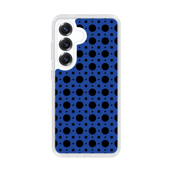 Slim Protection Case［ Shower Dot - Blue ］