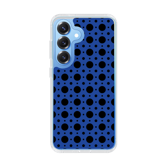 Slim Protection Case［ Shower Dot - Blue ］