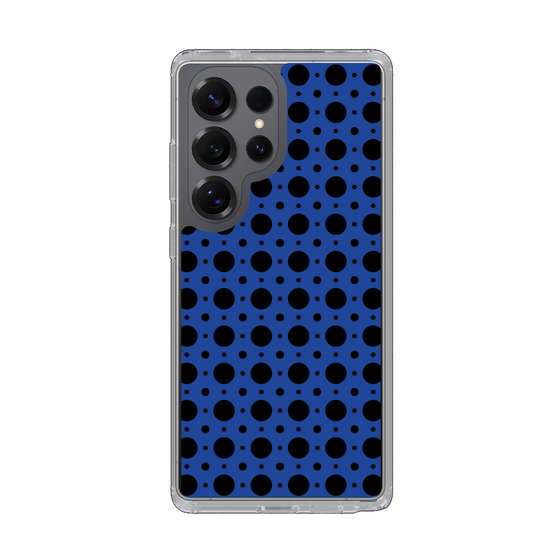 Slim Protection Case［ Shower Dot - Blue ］