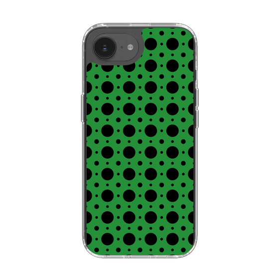 Slim Protection Case［ Shower Dot - Green ］