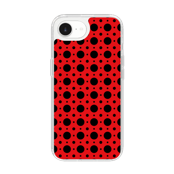 Slim Protection Case［ Shower Dot - Red ］