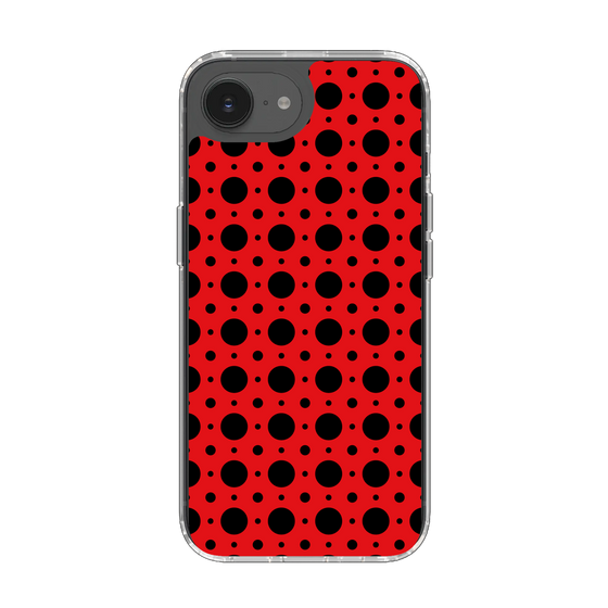 Slim Protection Case［ Shower Dot - Red ］