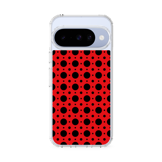 Slim Protection Case［ Shower Dot - Red ］