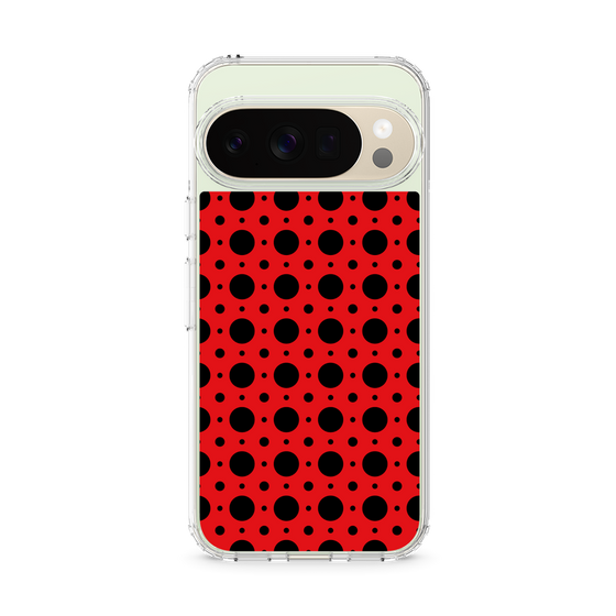 Slim Protection Case［ Shower Dot - Red ］