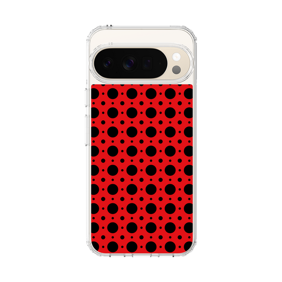Slim Protection Case［ Shower Dot - Red ］
