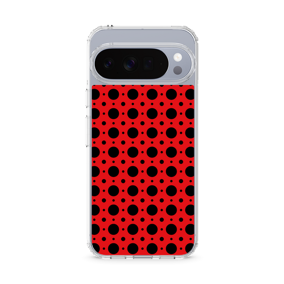 Slim Protection Case［ Shower Dot - Red ］