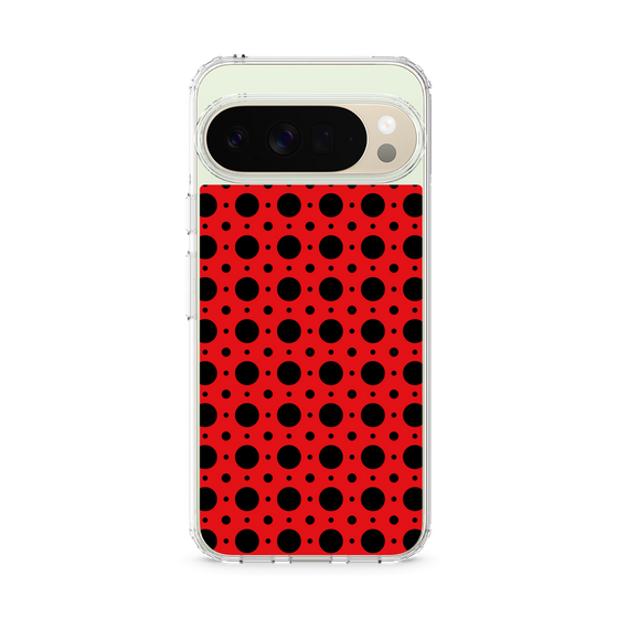 Slim Protection Case［ Shower Dot - Red ］