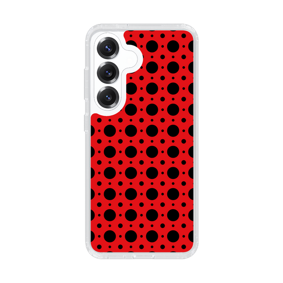 Slim Protection Case［ Shower Dot - Red ］