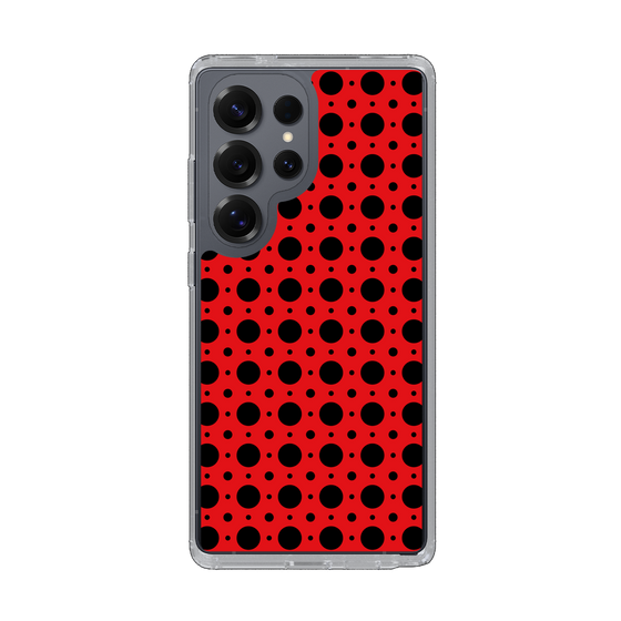 Slim Protection Case［ Shower Dot - Red ］