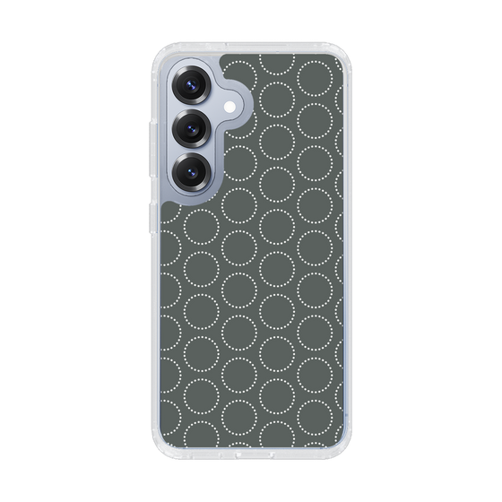 Slim Protection Case［ Dot Circle - Gray ］