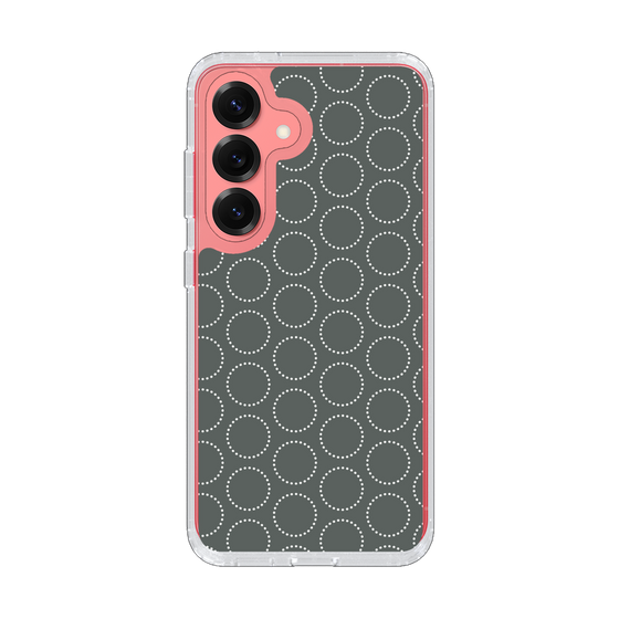 Slim Protection Case［ Dot Circle - Gray ］