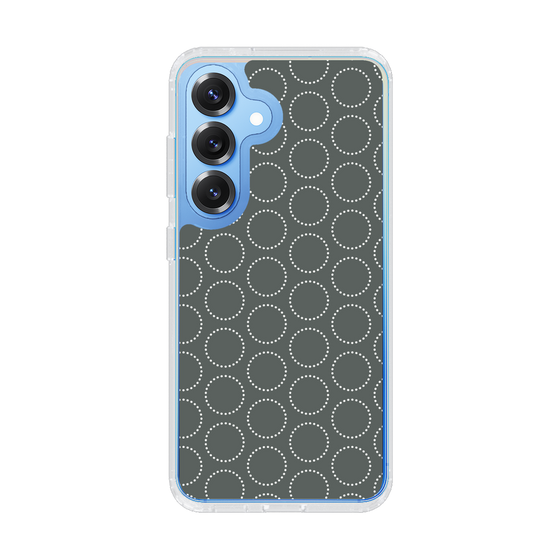 Slim Protection Case［ Dot Circle - Gray ］