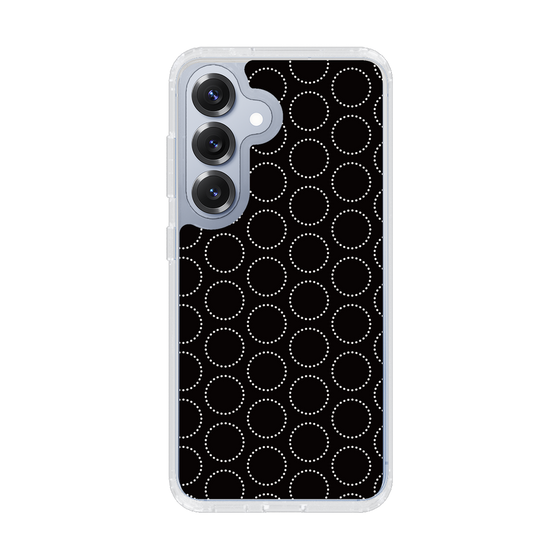 Slim Protection Case［ Dot Circle - Black ］